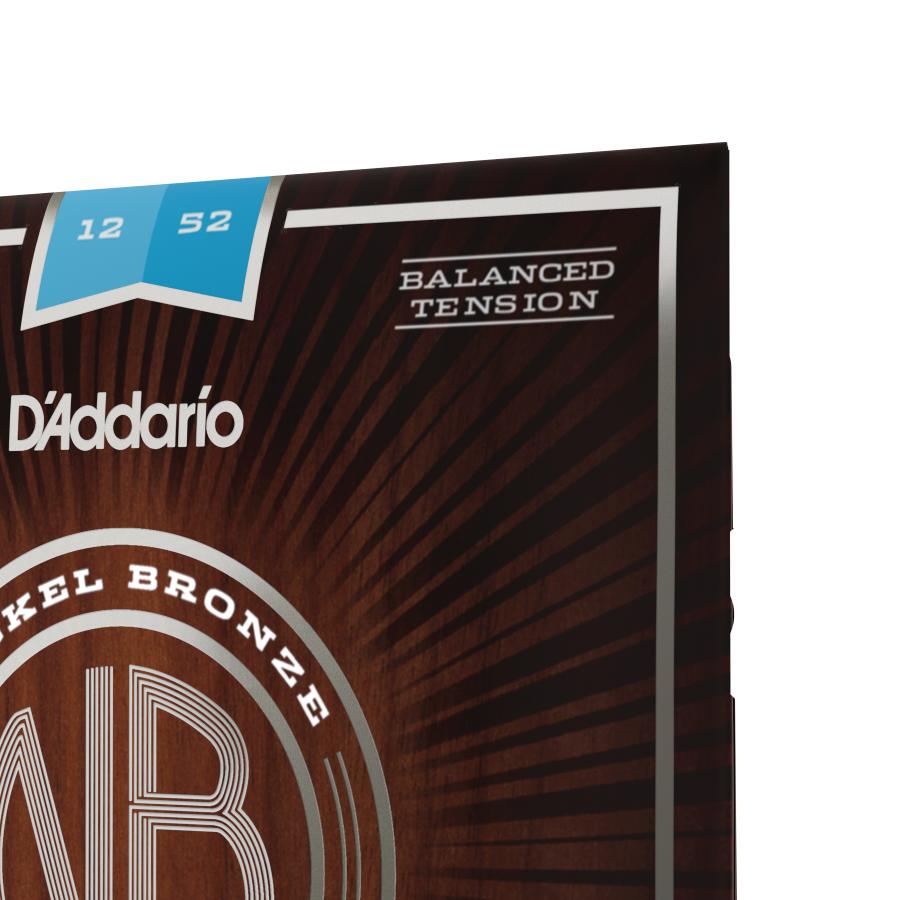 D'Addario NB1252BT 012/052 light nickel bronze
