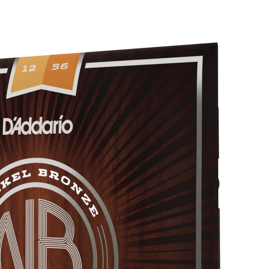 D'Addario NB1256 012/056 light nickel bronze