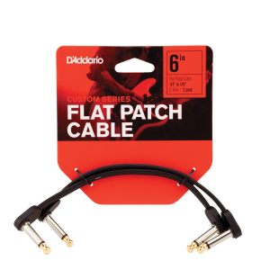 D'Addario PW-FPRR-206 Cavi jack angolari piatti pedaliera