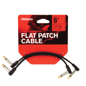 D'Addario PW-FPRR-206OS Custom Flat Patch Cables