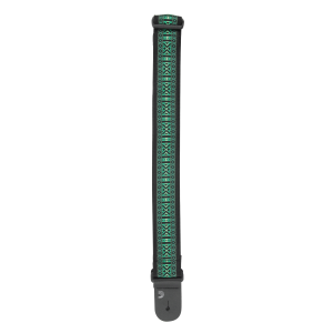 D'Addario Woven Guitar tracolla Monterey 3 Green T20W1422
