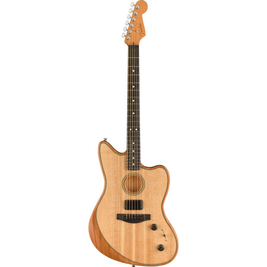 FENDER American Acoustasonic Jazzmaster ACOUS JAZMSTR, NAT EB W/B