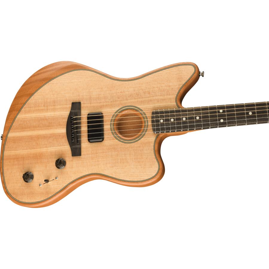 FENDER American Acoustasonic Jazzmaster ACOUS JAZMSTR, NAT EB W/B