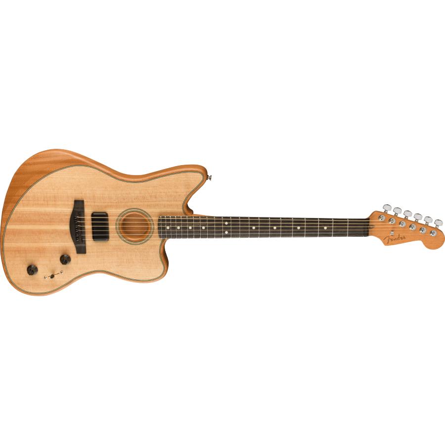 FENDER American Acoustasonic Jazzmaster ACOUS JAZMSTR, NAT EB W/B