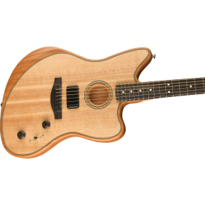 FENDER American Acoustasonic Jazzmaster ACOUS JAZMSTR, NAT EB W/B