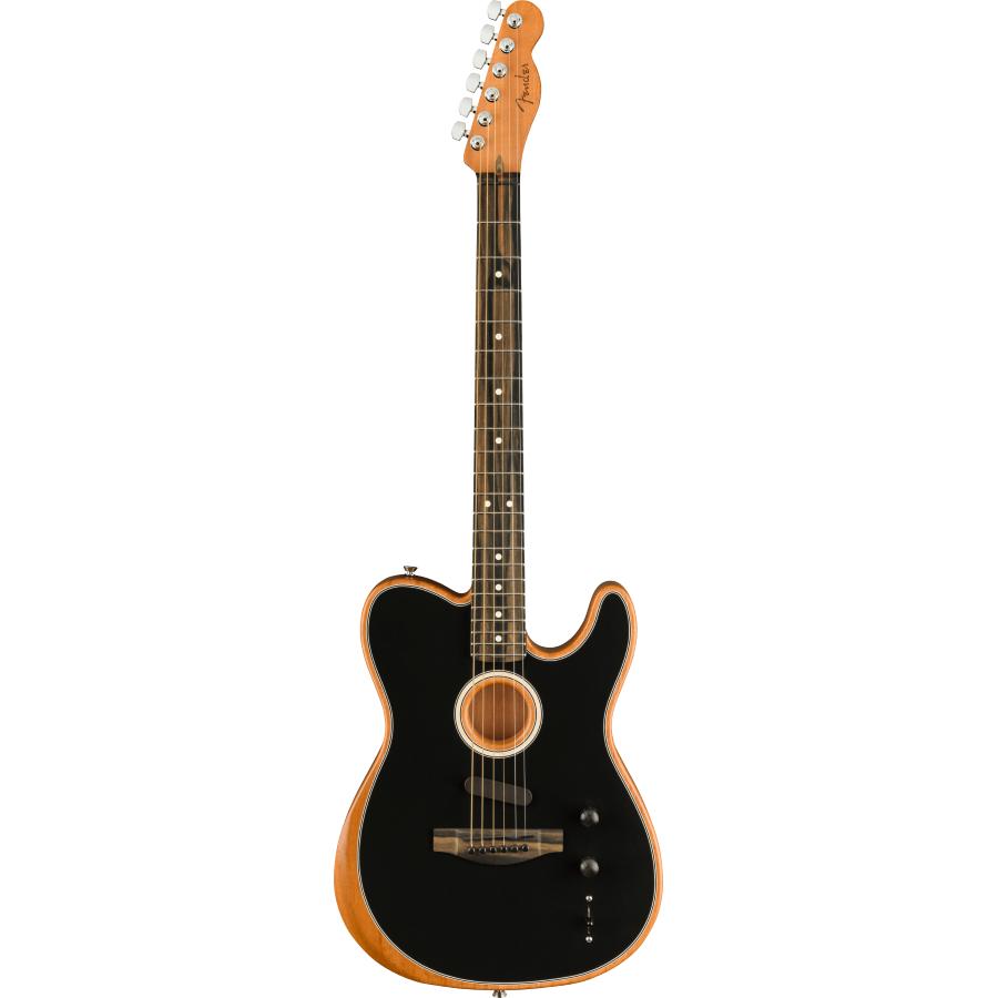 FENDER American Acoustasonic Telecaster ACOUS TELE, BK EB W/B