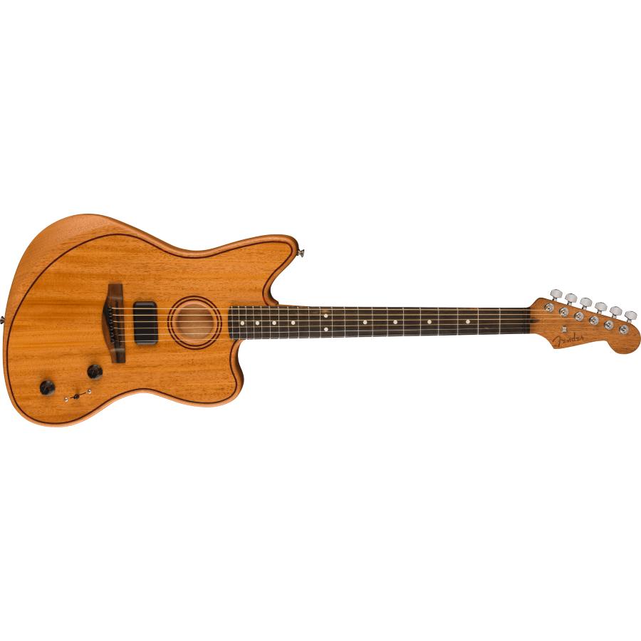 FENDER American Acoustasonic Jazzmaster All-Mahogany