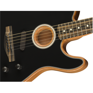 FENDER American Acoustasonic Telecaster ACOUS TELE, BK EB W/B
