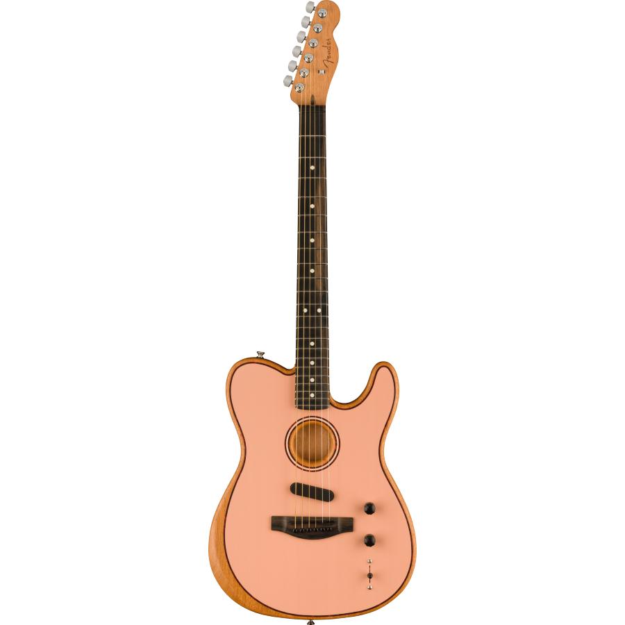 FENDER Limited Edition American Acoustasonic Telecaster Shell Pink