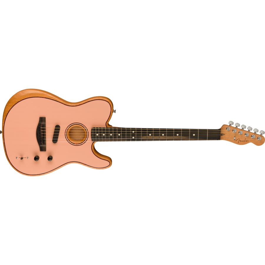 FENDER Limited Edition American Acoustasonic Telecaster Shell Pink