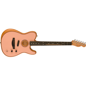 FENDER Limited Edition American Acoustasonic Telecaster Shell Pink